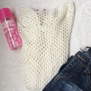 Cream Body Central Sweater